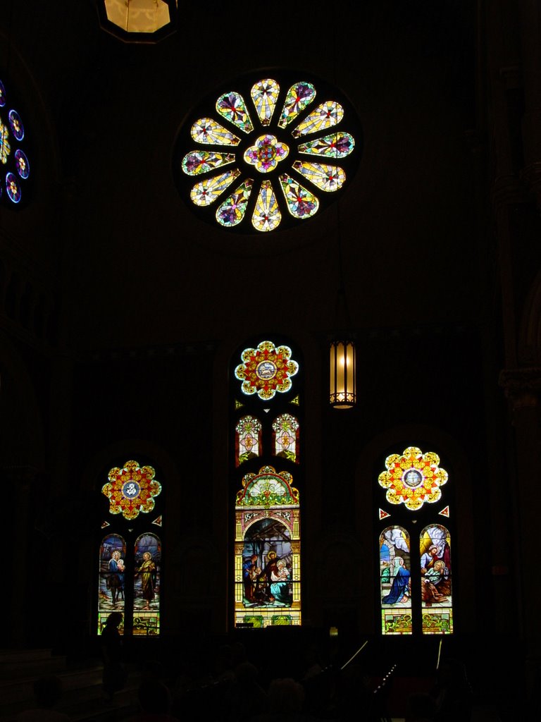 Sacred Heart Stained Glass Beauty Augusta, Georgia