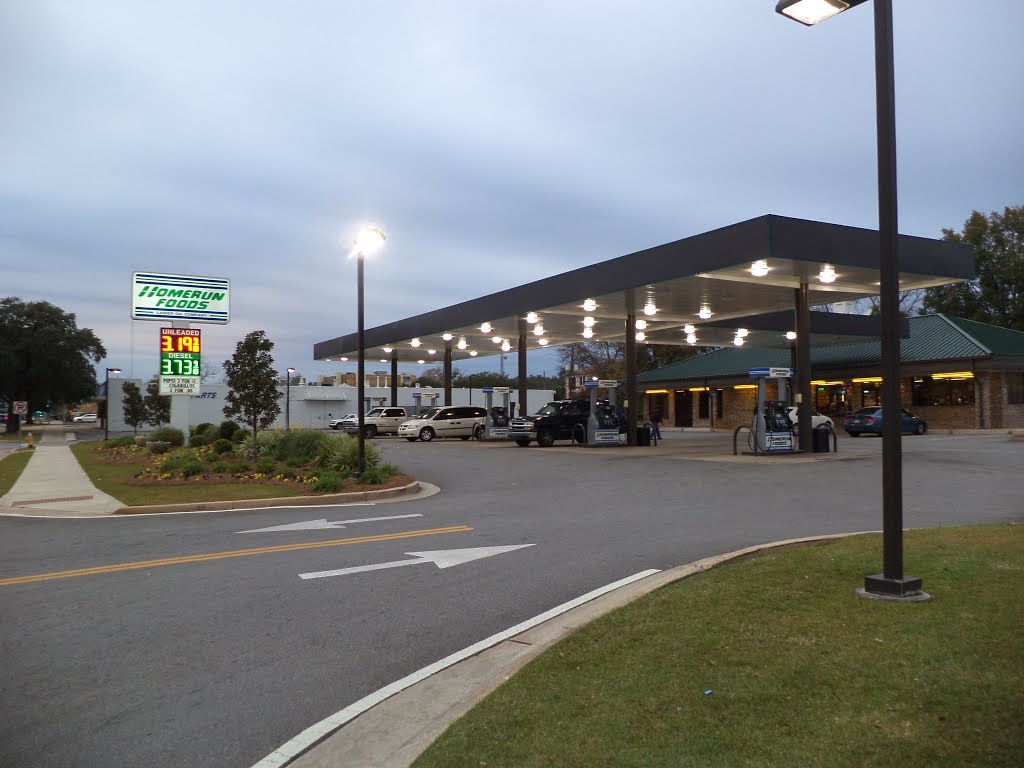 Homerun Foods, Lanier Oil Company, US 82, Albany