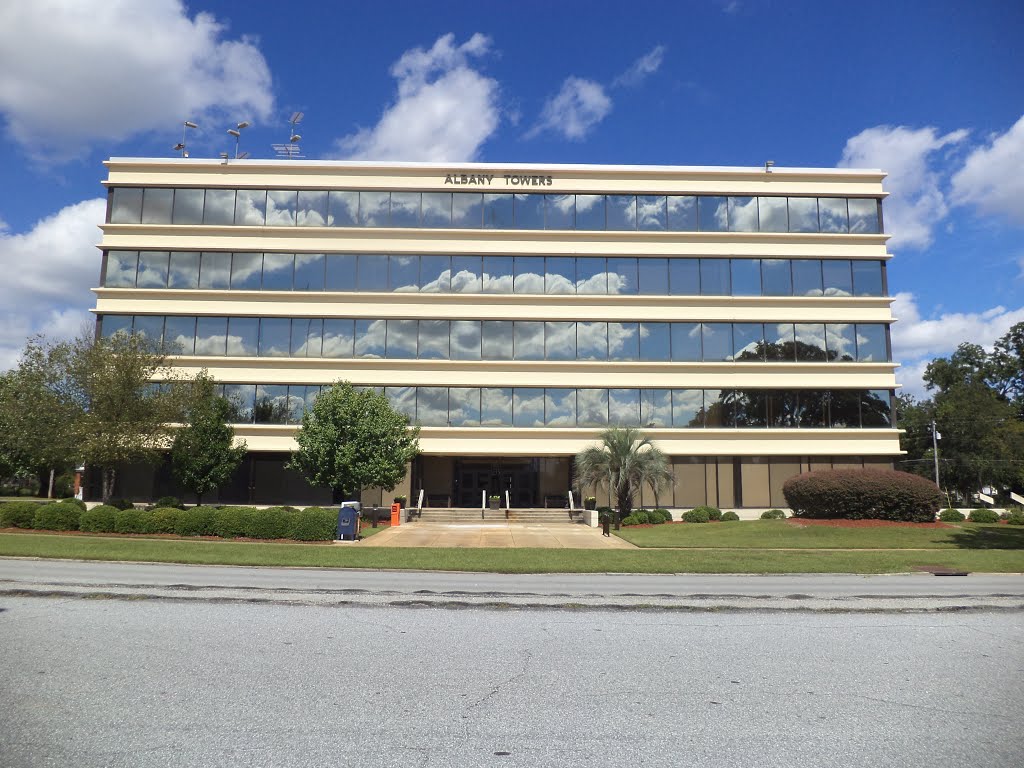 Albany Towers (South face)