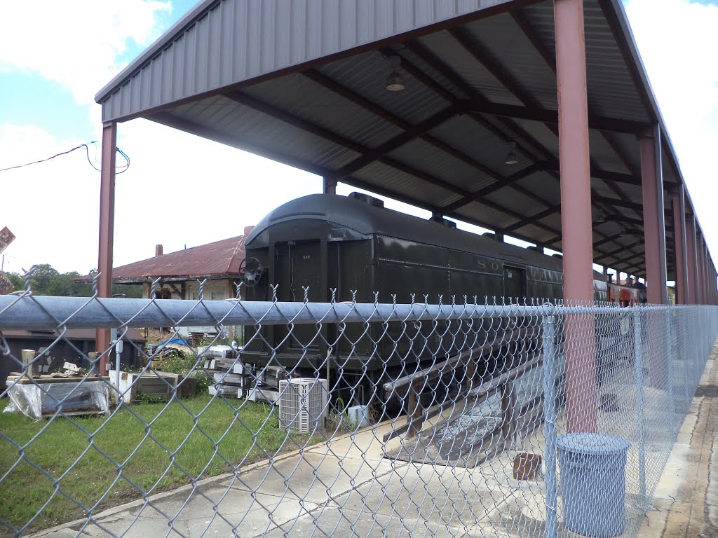 Train Exhibit (SE corner), Union Train Depot, Albany