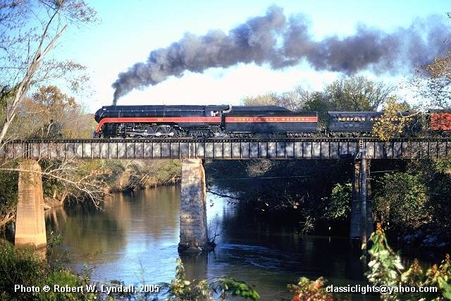 N&W 611 - Etowah River - Rome, GA