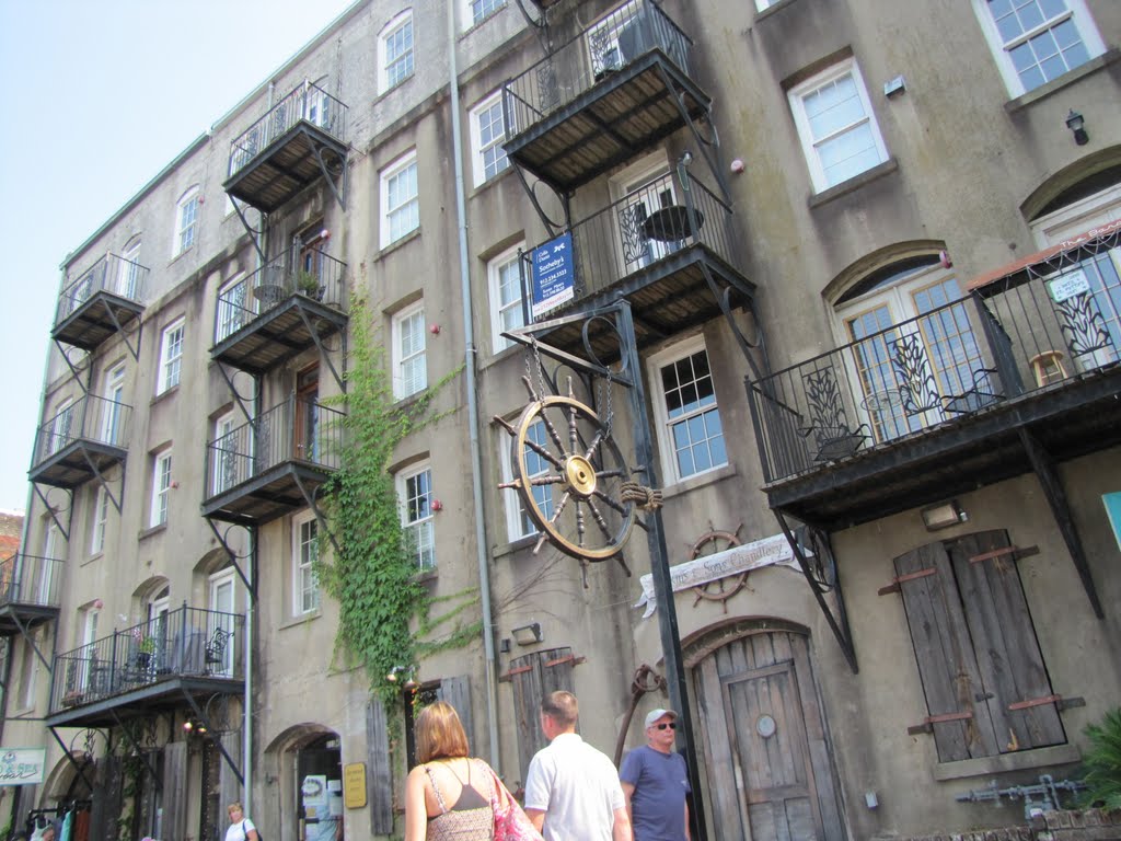 Apartments...River Street, Savannah, Georgia