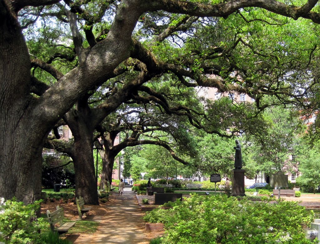 John Wesley Monument - Savannah Historic District