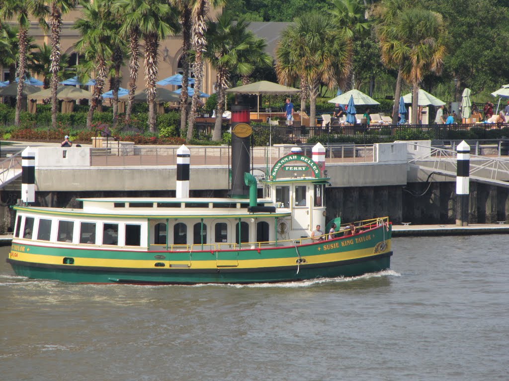 River Boat,  crusing the Savannah River