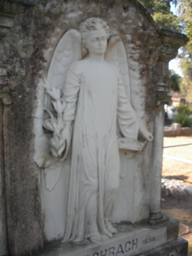 Graves, angles and monuments