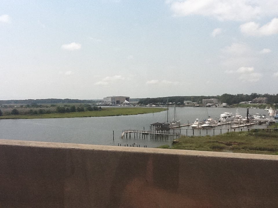 View from bridge in Thunderbolt
