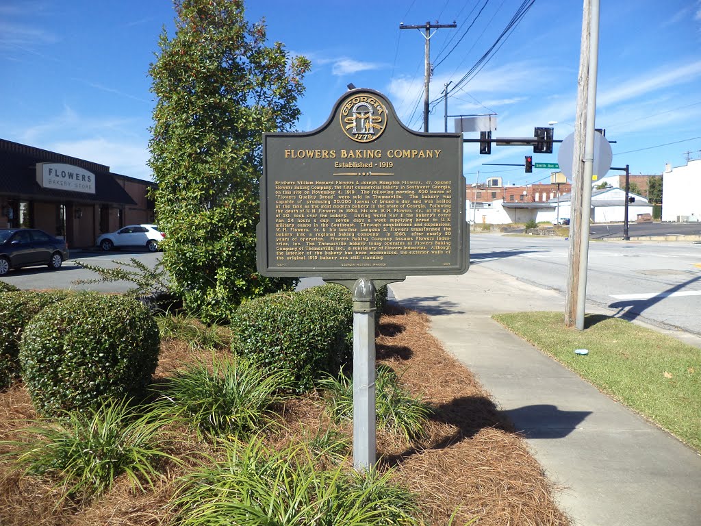 Flowers Baking Company Historical Marker