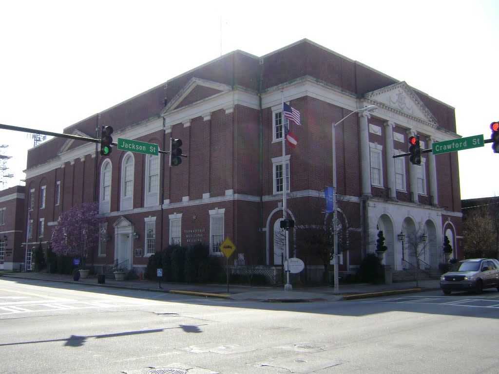 Thomasville Municipal Building (North corner)