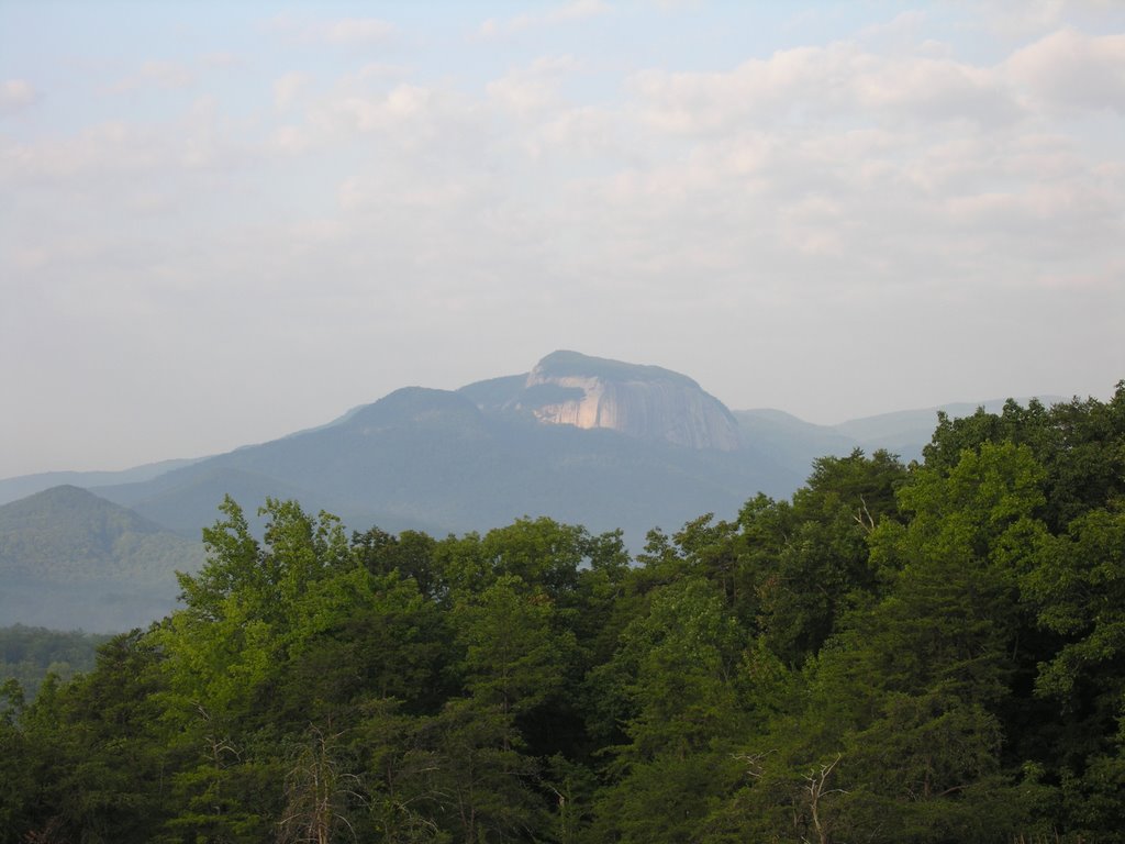 View of Table Rock from Bald Rock Heritage Preserve