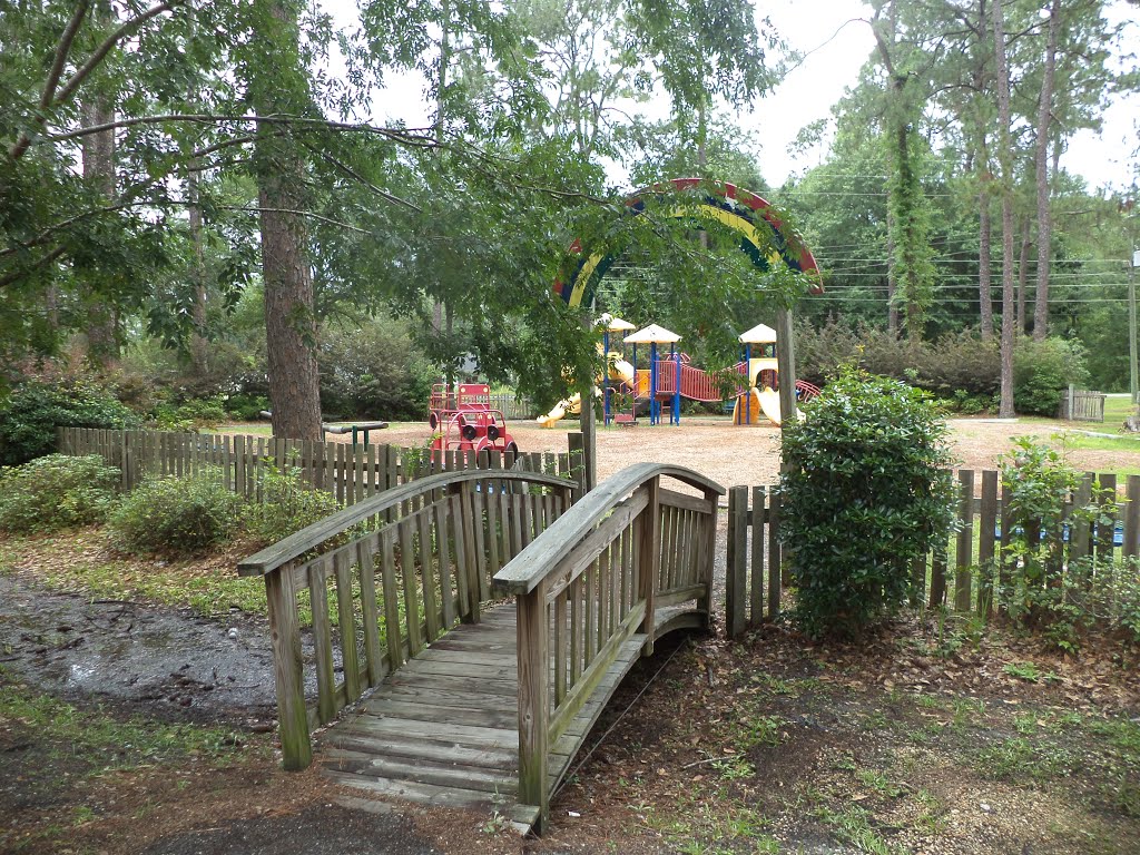 Macy-Brance Memorial Playground in Geo. M. Dame Memorial Park, Homerville