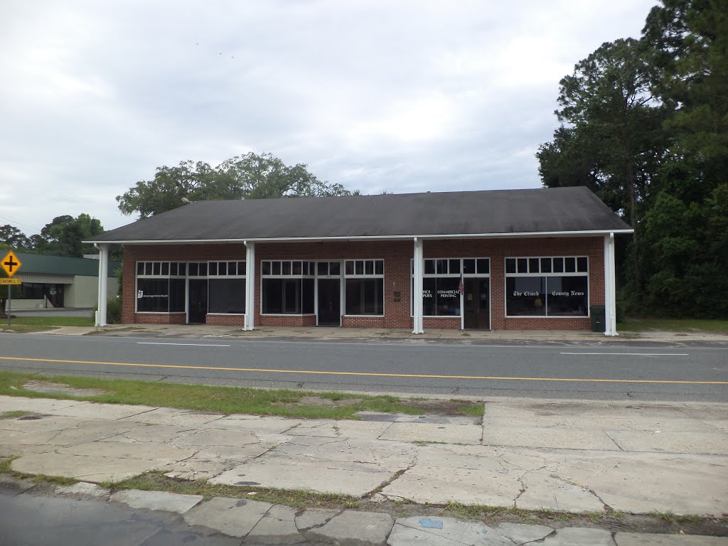 Clinch County News, E.J. Building, Homerville
