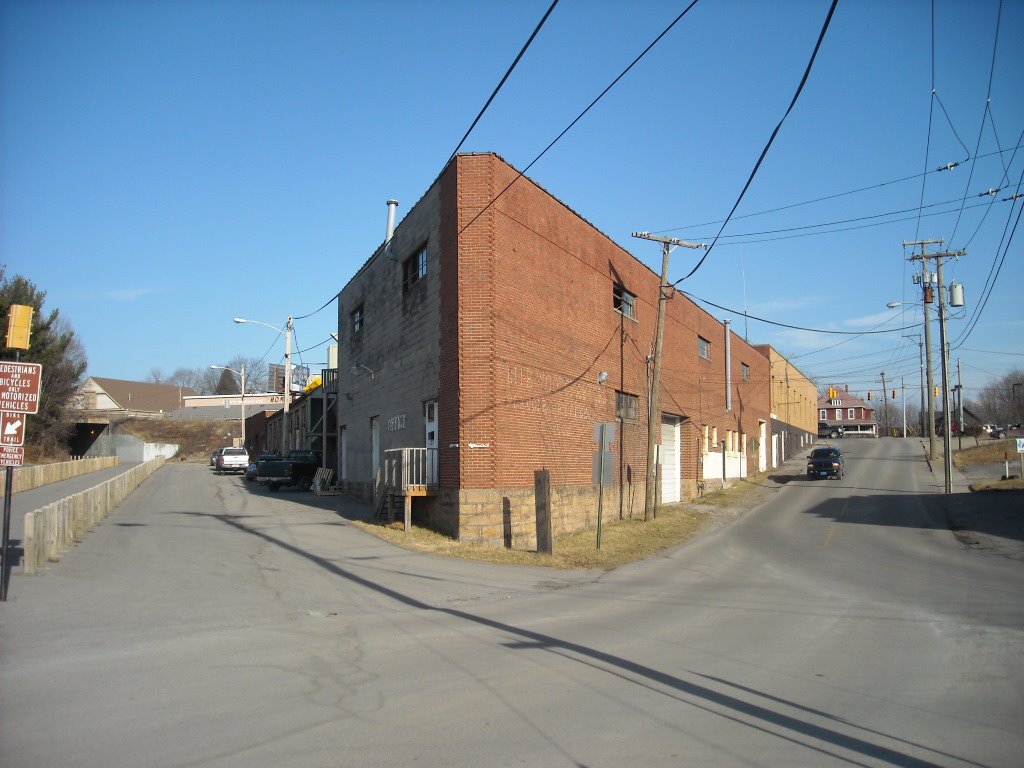 RR junction at City Avenue, Beckley, WV