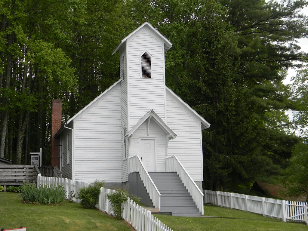 Beckley Exhibition Mine - Pemberton Coal Camp Church - ca. 1921