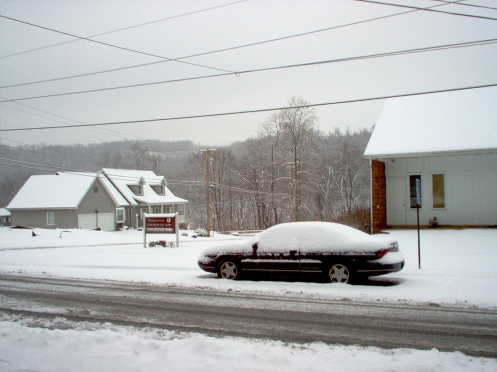 Madigan Avenue In The Snow