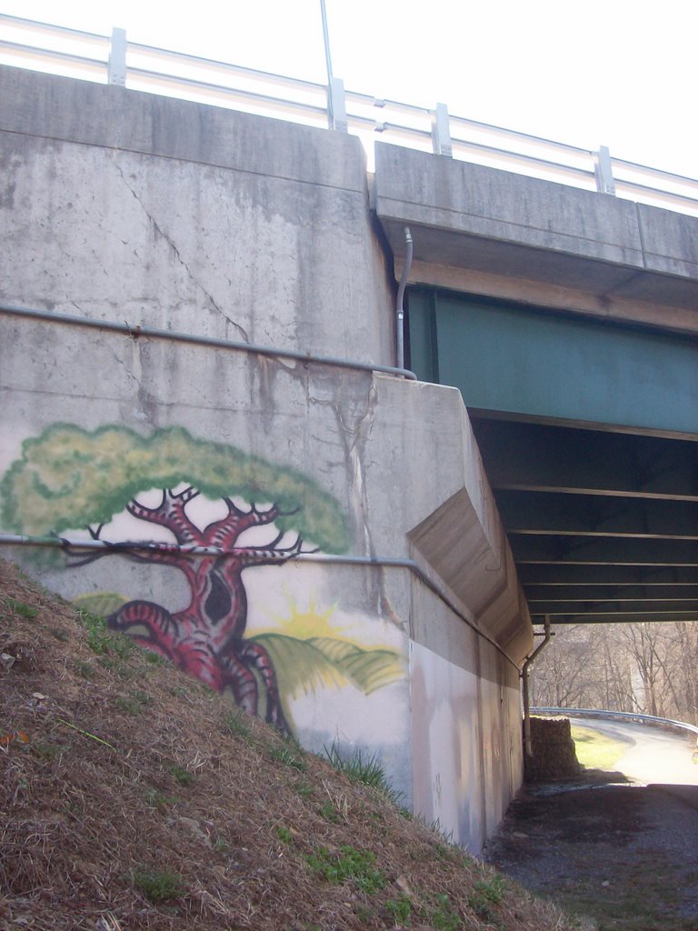 University Avenue Overpass Graffitti