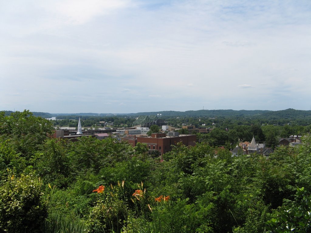 Parkersburg, WV, from Quincy Hill Park