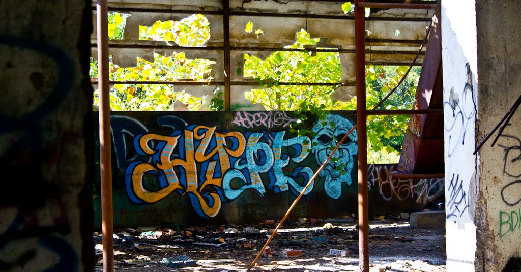 Old Marble Factory Graffiti 5