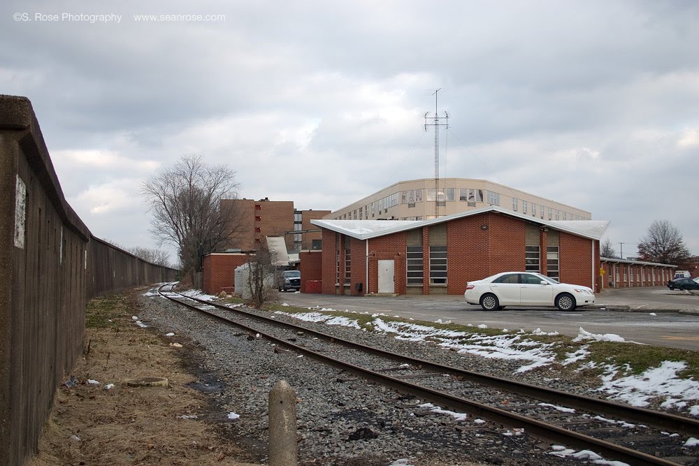 Railway, Harris Riverfront Park, Huntington, West Virginia In Winter