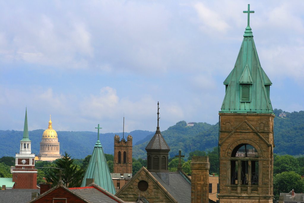 Steeple Skyscape, Charleston, WV