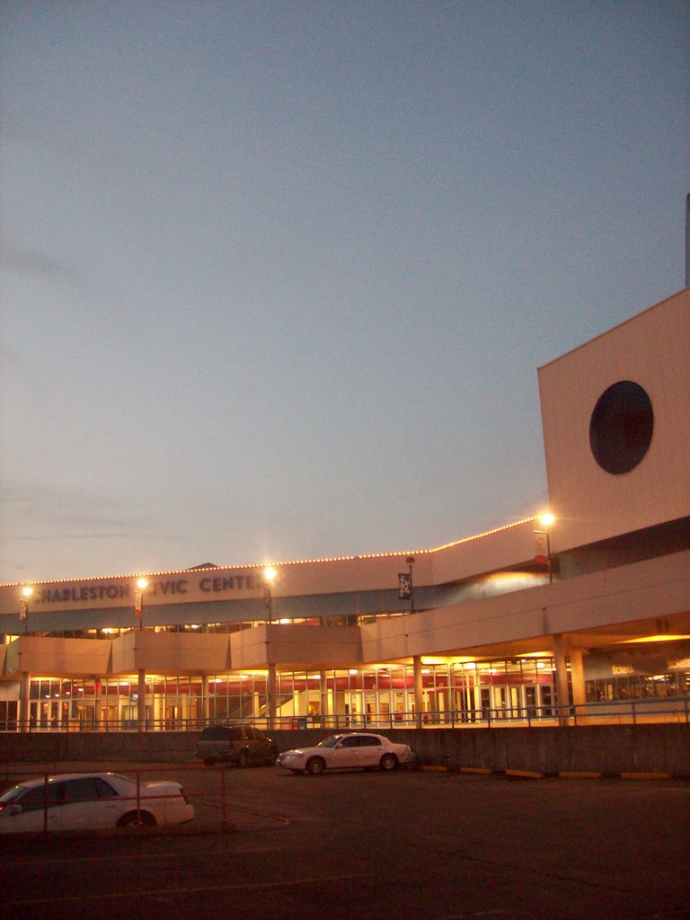 Charleston Civic Center at Dusk