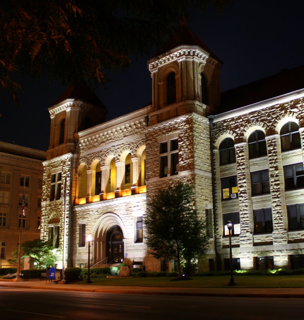 Kanawha County Courthouse at Night