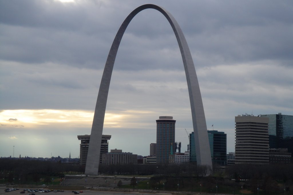 Gateway Arch From Eads Bridge