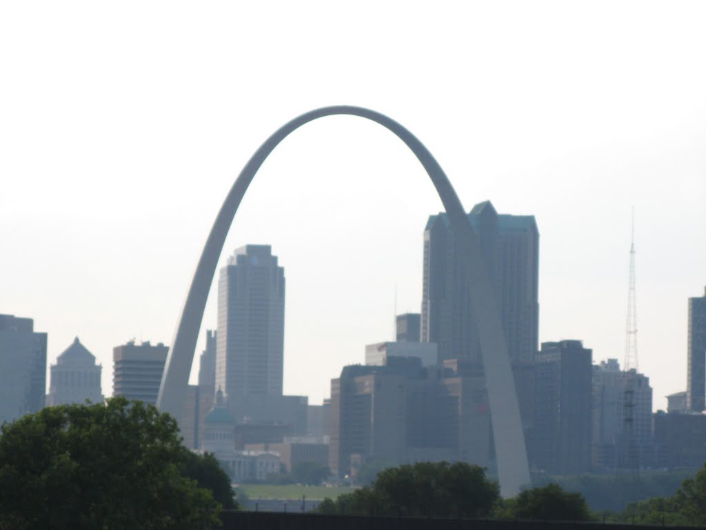The Arch, from East St. Louis