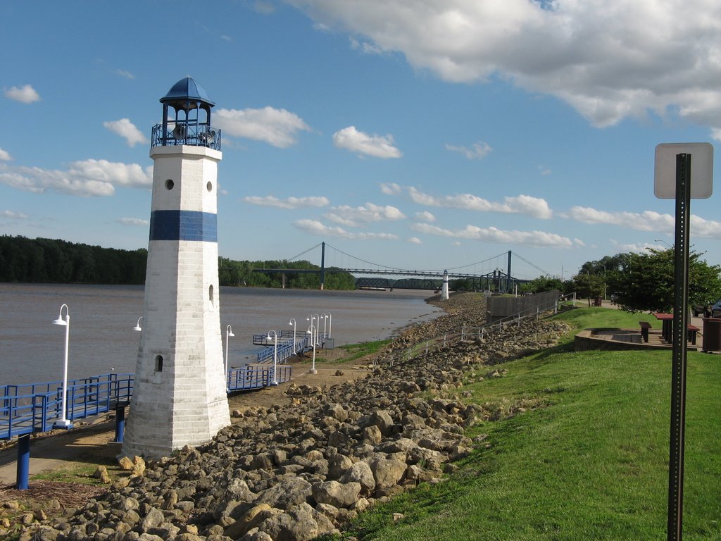 West Channel, Mississippi River, Clinton, Iowa