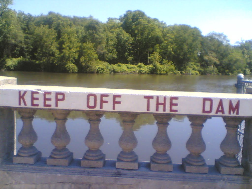 the dam