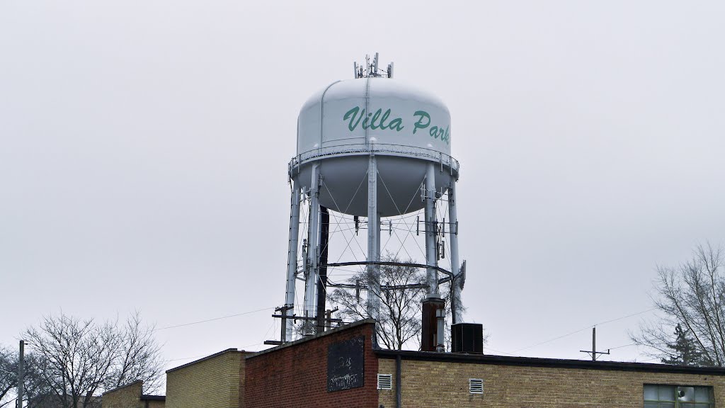 Villa Park water tower
