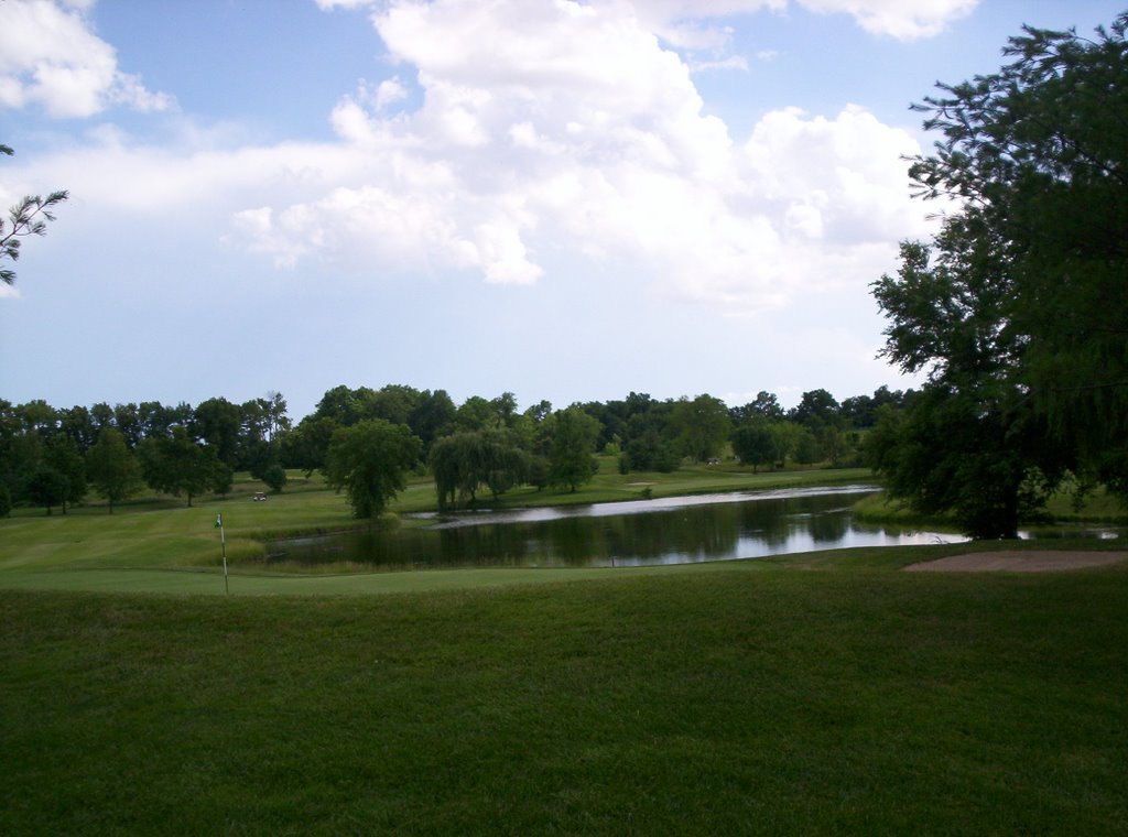View from 17th Green at Spencer T Olin Golf Course