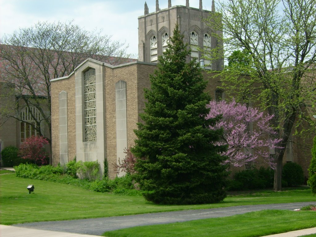 Back of church away from main