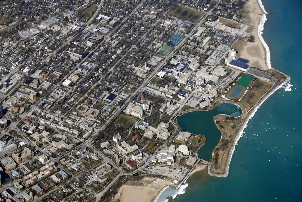 Northwestern University, in late winter