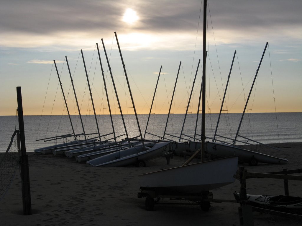 Sail Boats at Northwestern U