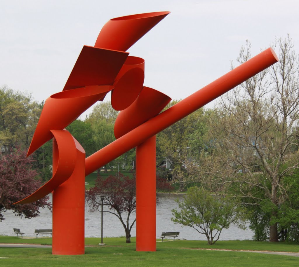 "Symbol" - Sculpture, Rockford, Il.