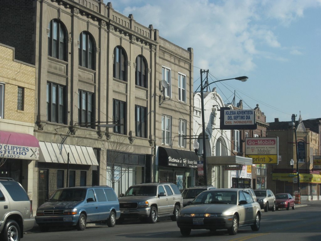 on North Ave / declining and increasing