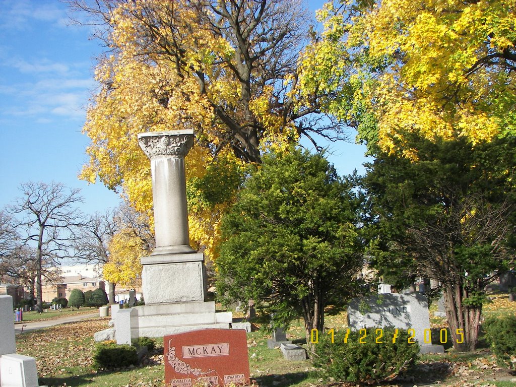 north side near gate