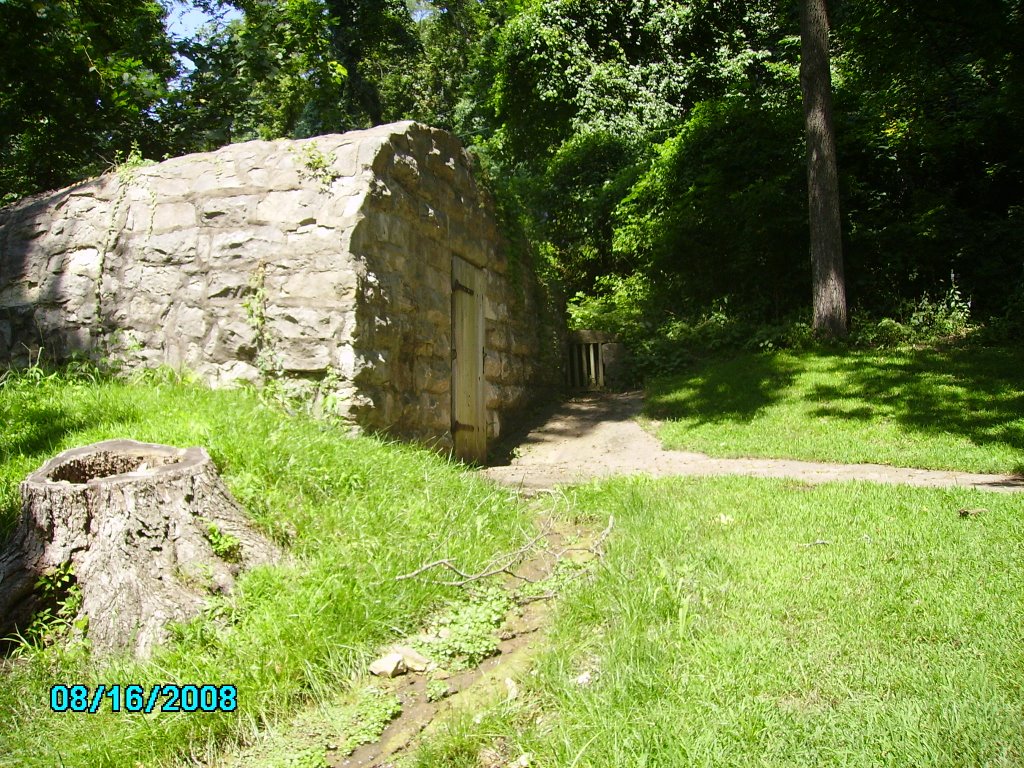 spring house at Pierre Menard Home