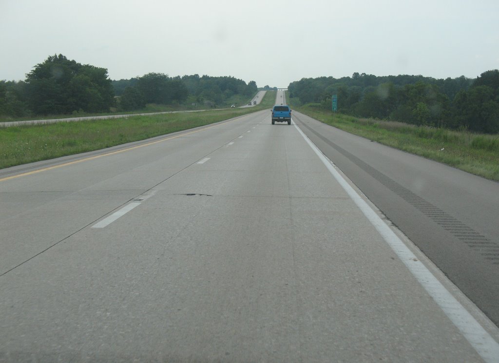 Driving up I-55