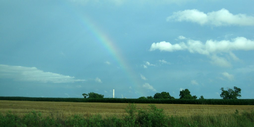 Rainbow over the Prairie State Energy Campus