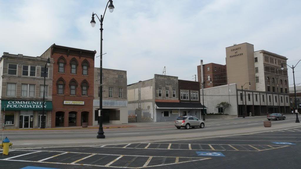 Court St in downtown Kankakee