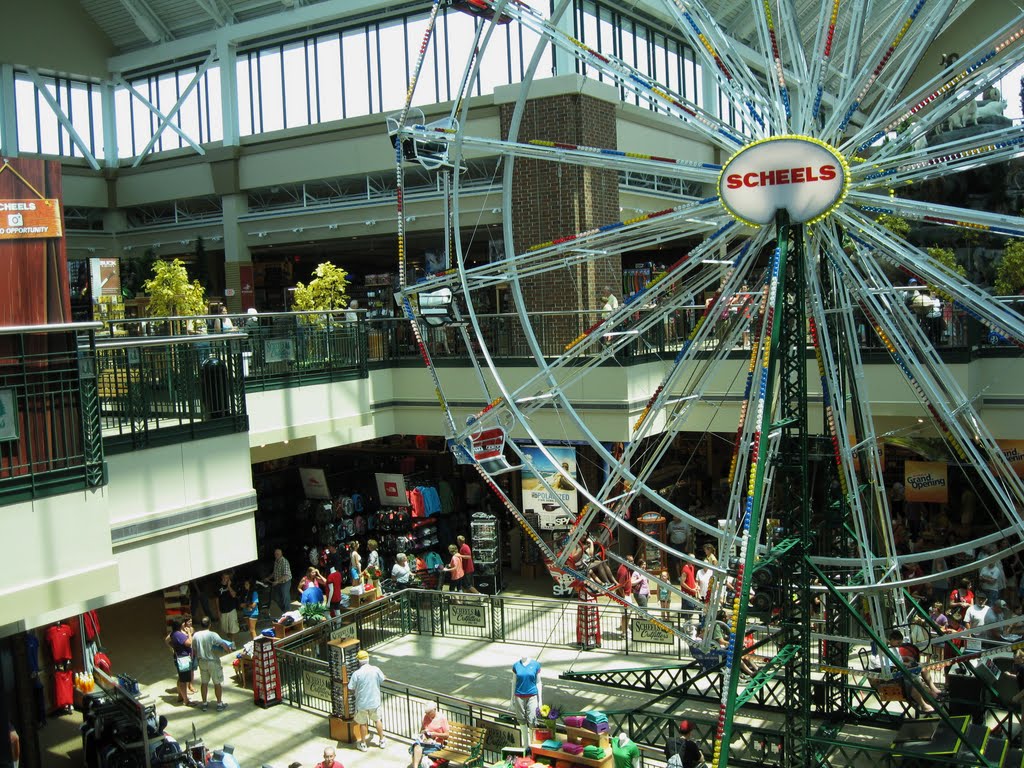 The first (and thus far only) Scheels in Illinois.