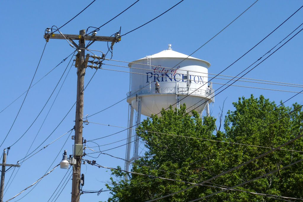 Princeton Illinois water tower