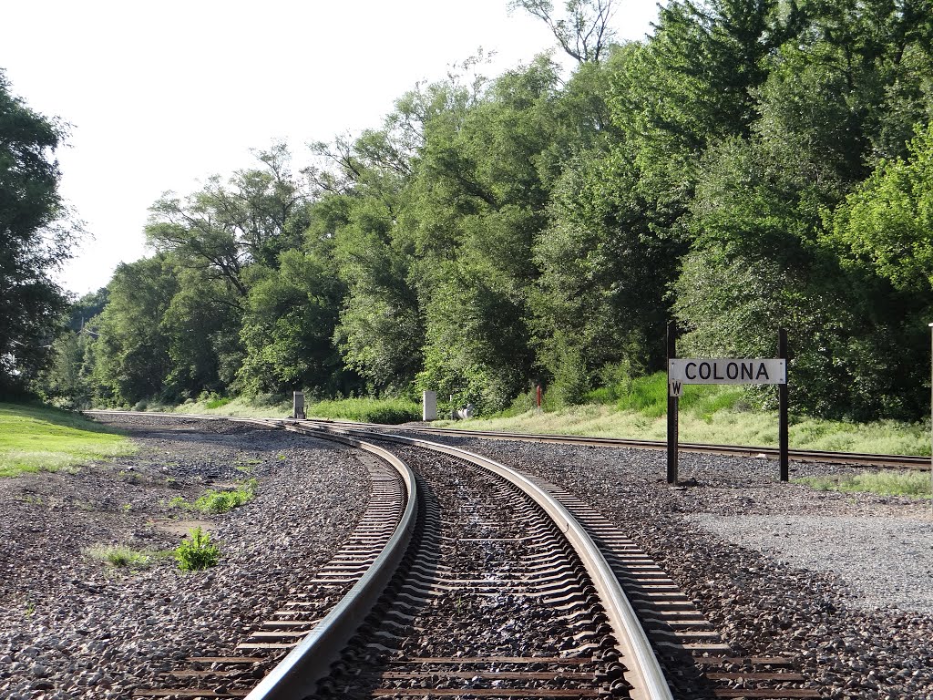 Railroad in Colona, IL