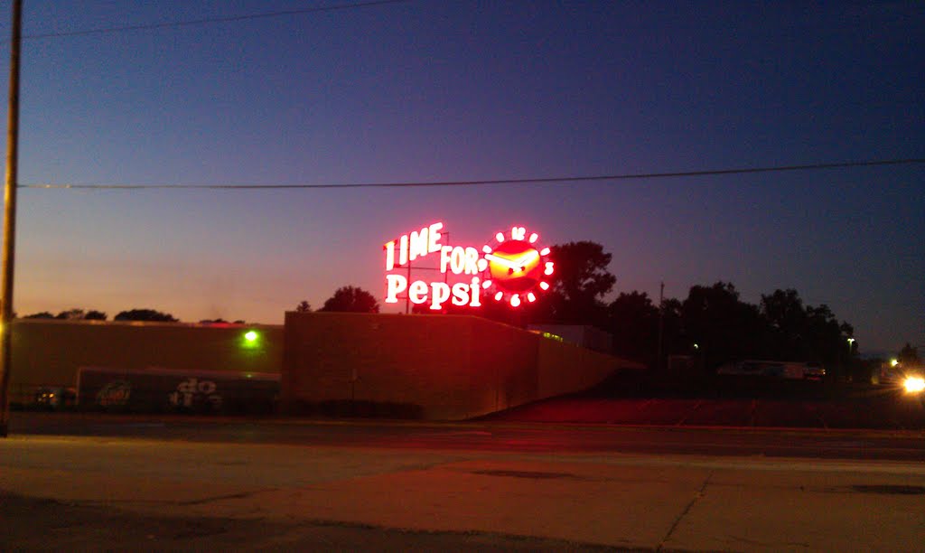 Old "Time for Pepsi" Sign