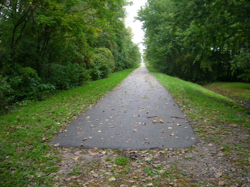 Bike path end at state line