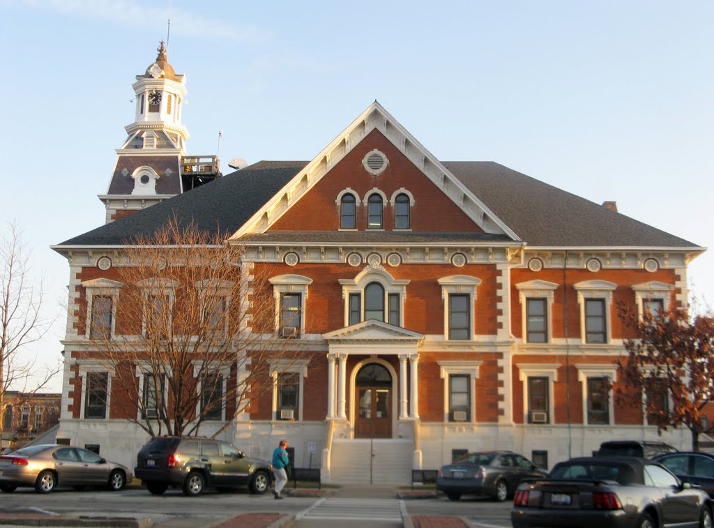 McDonough County Courthouse, Macomb, Illinois,South side.