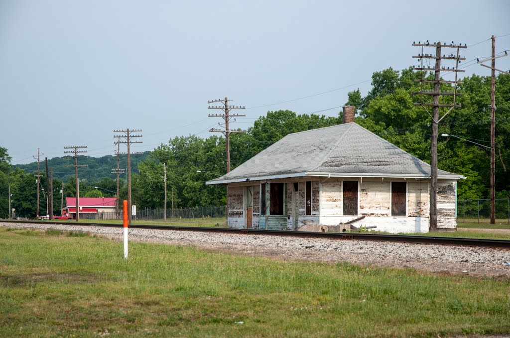 Former DePue Illinois train depot