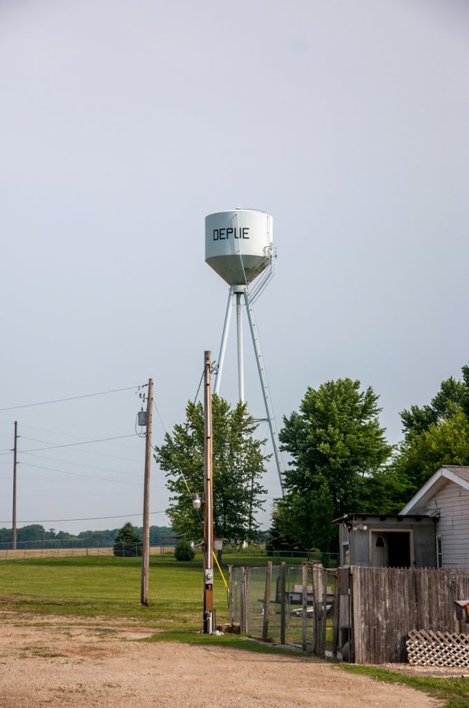 DePue Illinois water tower
