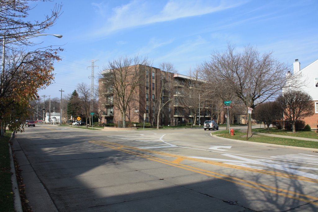 Looking northwest
